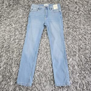 Abercrombie Kids Skinny Jeans Boys 15/16 Regular Light Wash Adjustable Waist